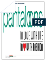 Project Report of Pantaloons