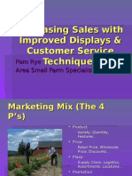 Increasing Sales With Improved Displays & Customer Service Techniques
