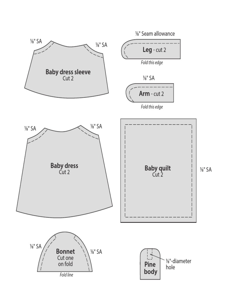 Baby Sewing Pattern Guide | PDF | Home & Garden