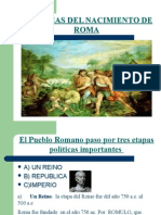 2- Teorias Del Nacimiento de Roma