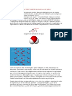 Composicion y Caracteristicas de La Molecula de Agua1