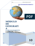 Geografia Modulo I Bimestre 2âº Ano Secundaria