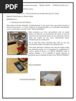 Carta - Entrega de Donacion  Robot  Tecnología