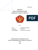 (Refarat) Peran Neurotransmiter Terhadap Gangguan Mental