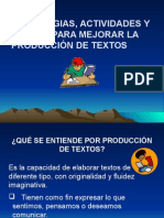 Producción de Textos. Power Point