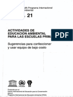 Articles-52856 Actividades de Educacion Ambiental para Las Escuelas Primarias PDF