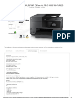 Impresora Multif HP Officejet Pro 8610 Wi-Fired