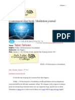 Examination Blue-Book, Meditation Journal HLTH - 1240