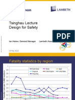 Tsinghau Lecture Design For Safety: Ian Askew, General Manager Lambeth Associates