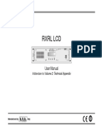 RXRL LCD: User Manual