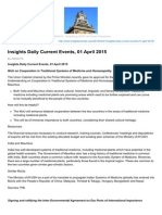 Insights Daily Current Events 01 April 2015