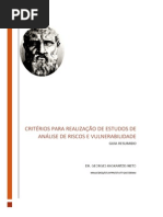 Critérios para Elaboração de Estudos de Analise de Riscos