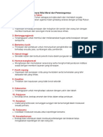 Senarai Nilai Moral dan Strategi Pembelajaran