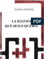 25441398 Lohfink Gerhard La Iglesia Que Jesus Queria