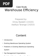 Warehouse Efficiency