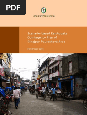 Earthquake Contingency Plan Of Dinajpur Pourashava Area Emergency Management Emergency