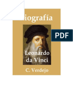 Biografia de Leonardo Da Vinci - C. Verdejo