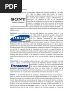 Principales Competidores de LG