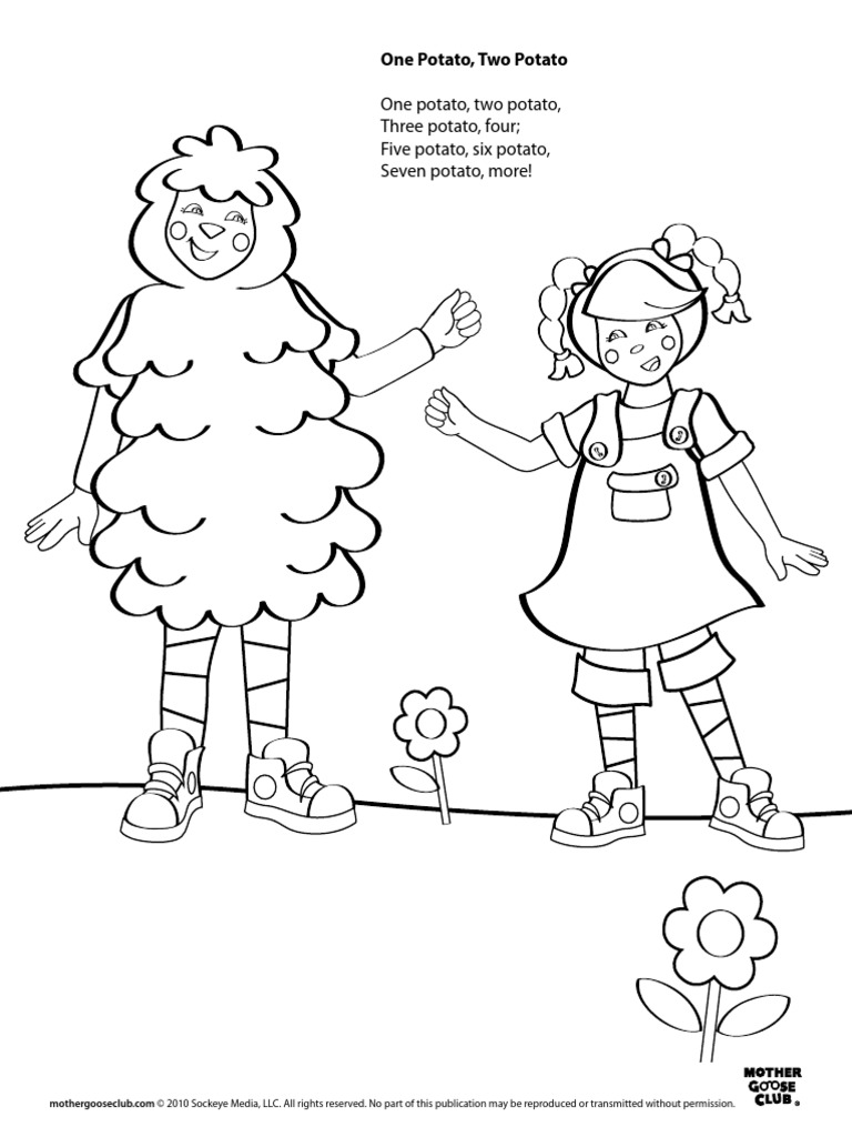 Counting Rhyme: One Potato Song | PDF