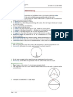 Circle Geometry Notes