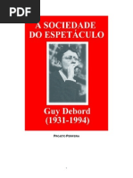 DEBORD, G. a Sociedade Do Espetáculo