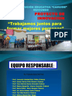 Proyecto de Escuela de Padres 2013