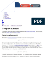 Complex Numbers - Mathematics of The DFT