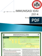 Jadwal Immunisasi Idai 2014