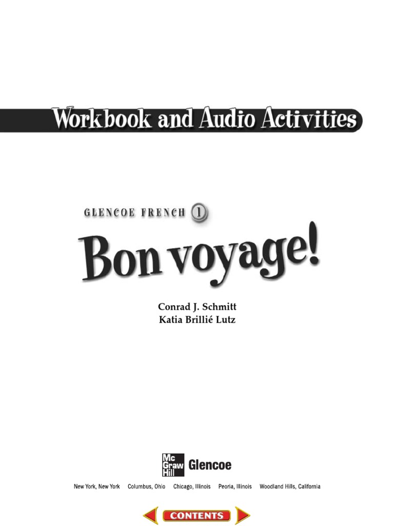 bon voyage french workbook