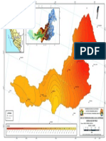 Mapa de Isotermas Cuenca Del Rio Pisco PDF