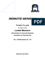 Note Remote Sensing