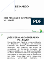 Cuadro de Mando Integral: Jose Fernando Guerrero Villafañe