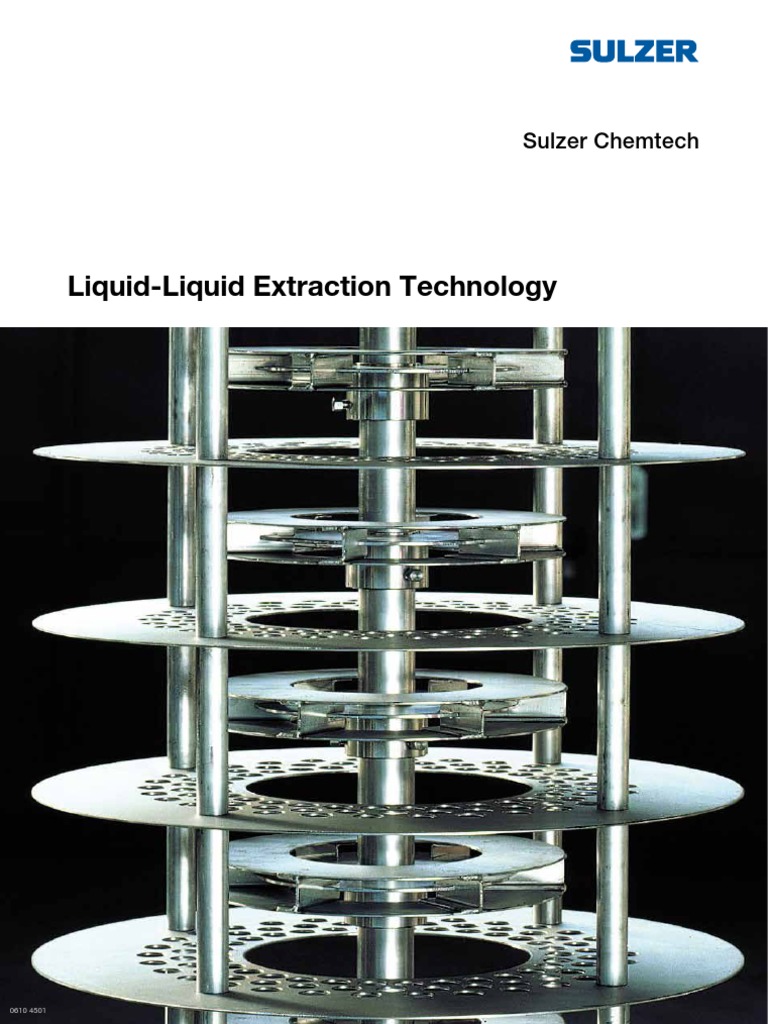 Liquid-Liquid Extraction Columns Overview | PDF | Distillation | Acid