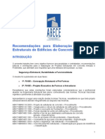 ABECE - Recomendações para elaboração de projetos estruturais de edifícios de concreto