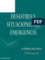 Desastres y Situaciones de Emergencia Presentacion