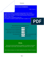Cálculo de Curvas Declinatorias: Final