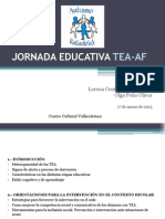 Jornada Educativa TEA-AF