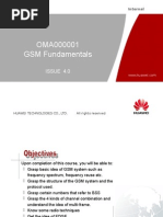 Fundamentals of GSM (2G)