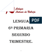 Segundo Trimestre Lengua 6º