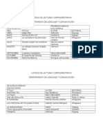 Lecturas Complementaria 2015