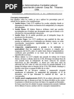 Conceptos Remunerativos y No Remunerativos