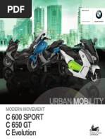 BMW Motorrad - Urban Mobility - C 600 Sport C 650 GT - MY 2014 - ESP Es 1
