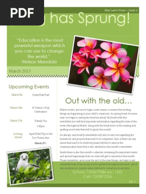 newsletter