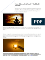 Aprende A Meditar Para IPhone, IPod Touch Y IPad En El Aplicacion Store De ITunes
