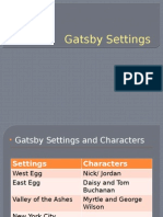 gatsby settings