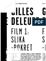 Gilles Deleuze Film Slika-Pokret