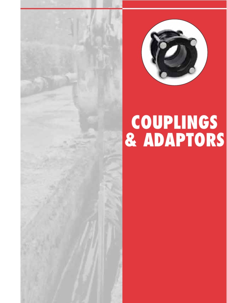 Couplings and Adaptors | PDF | Sanitary Sewer | Pipe (Fluid Conveyance)