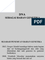 DNA Sebagai Bahan Genetika