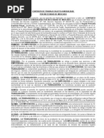 Carta de Amonestación Por Ausencia Injustificada