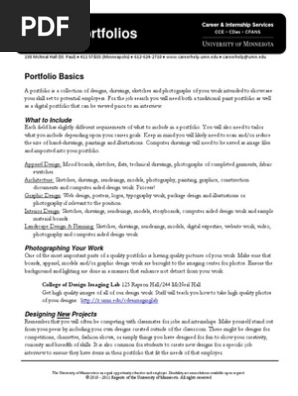 Design Portfolios